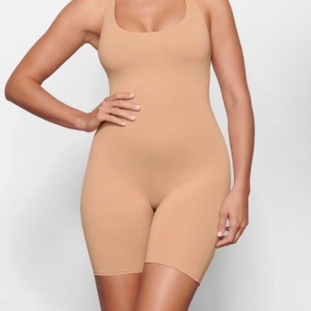 SKIMS Swim Cycle One Piece Swimsuit Ochre Size 3XL New With Tags